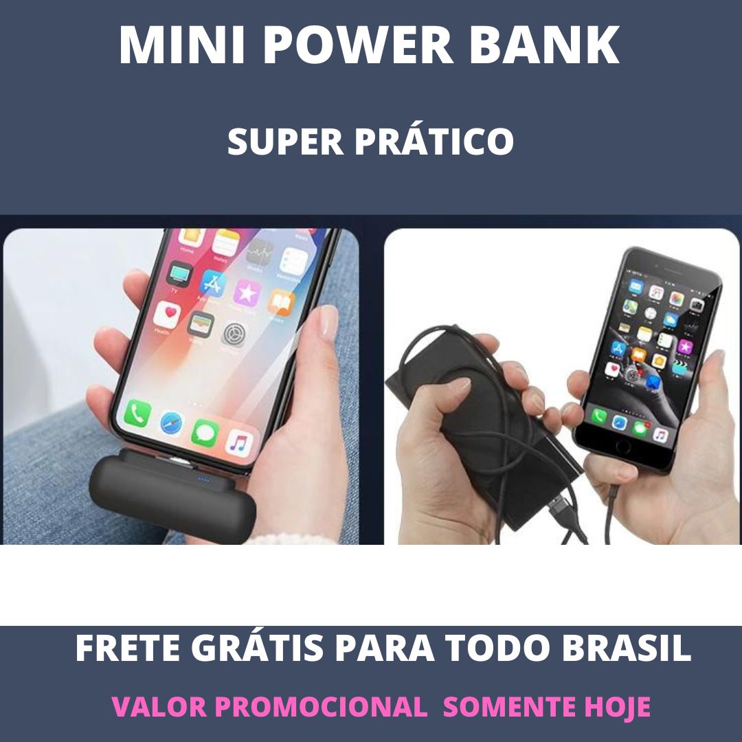 Carregador Portátil Power Bank